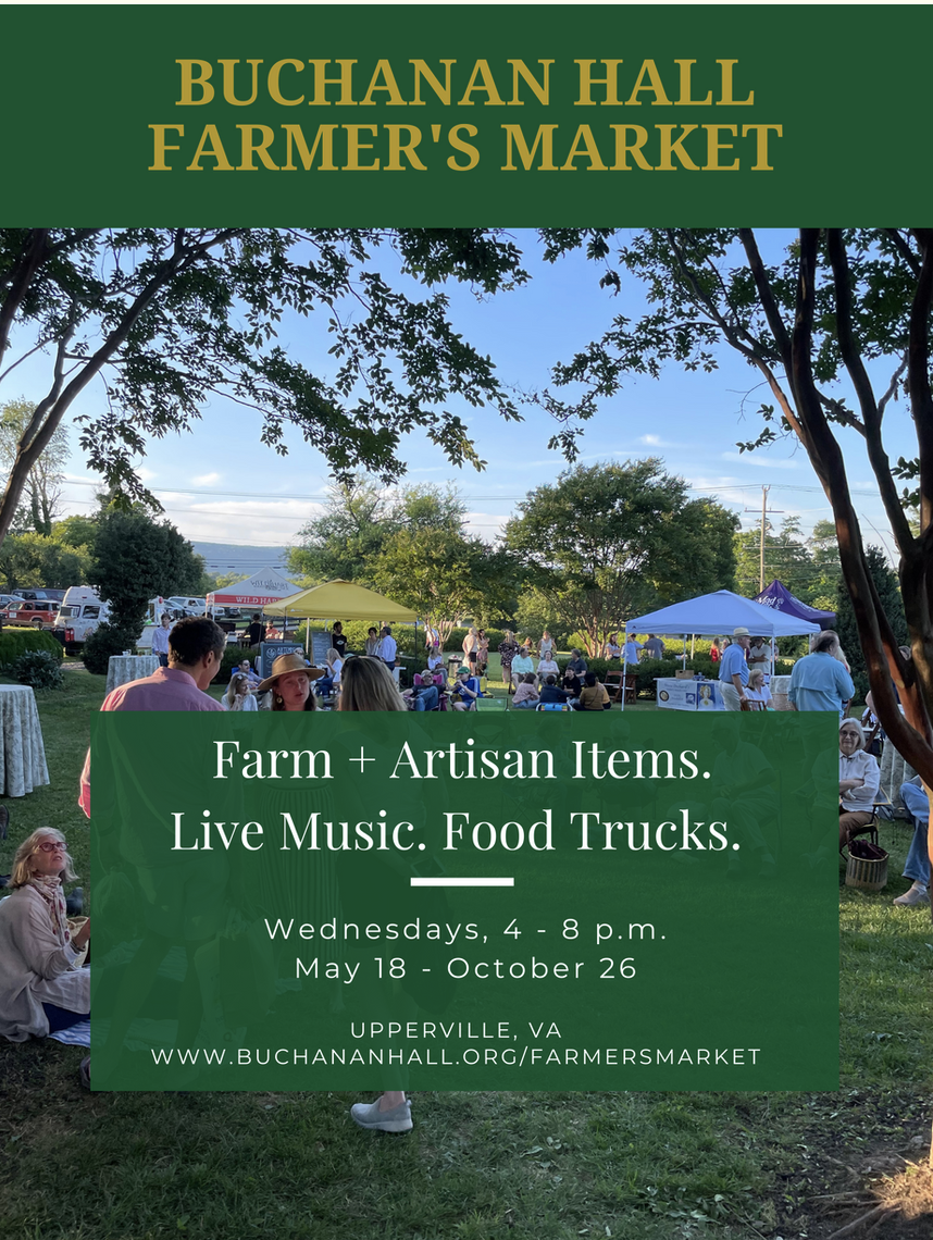 Buchanan Hall Farmers Market – Middleburg Life